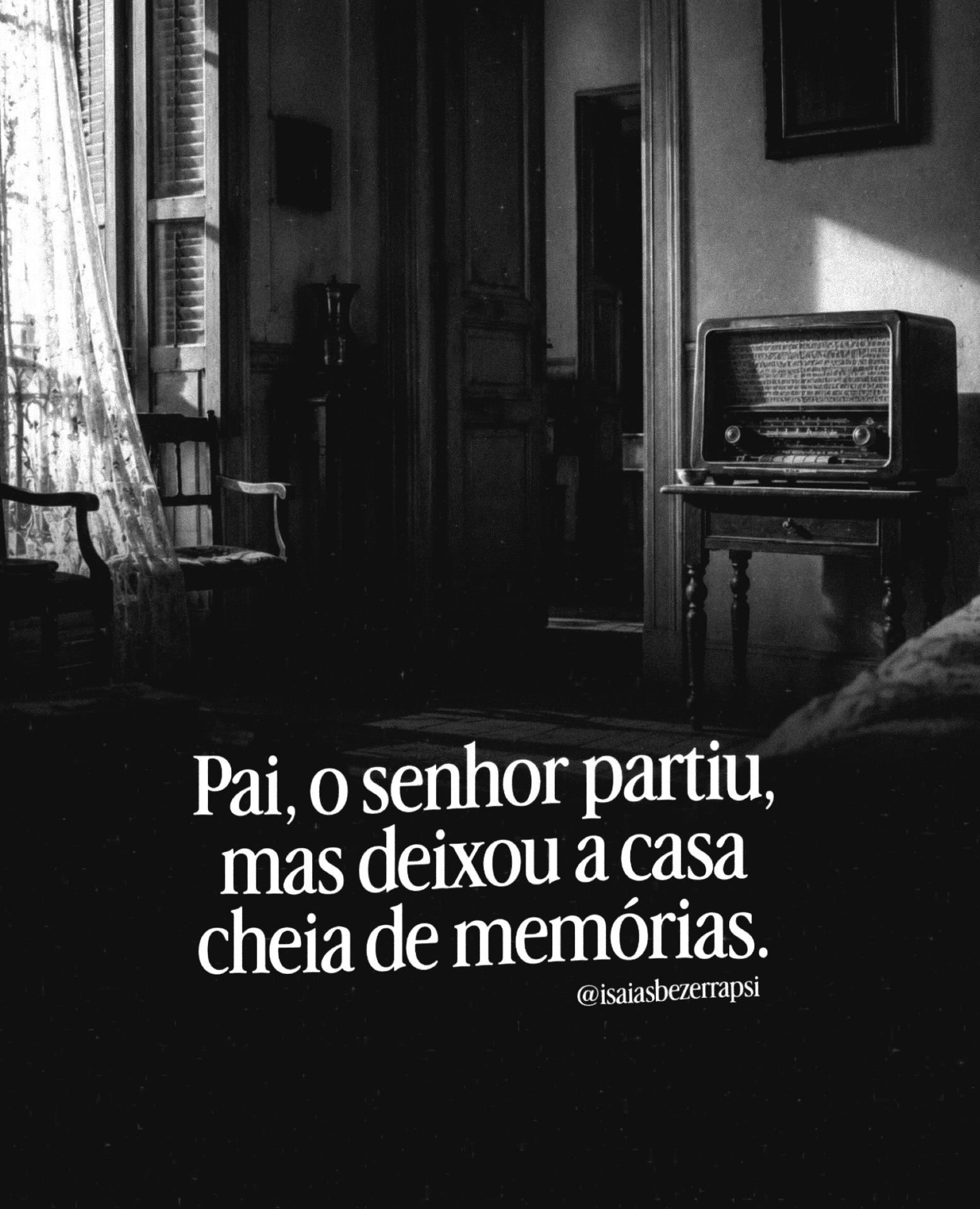 Publicação sobre memória e ausência
